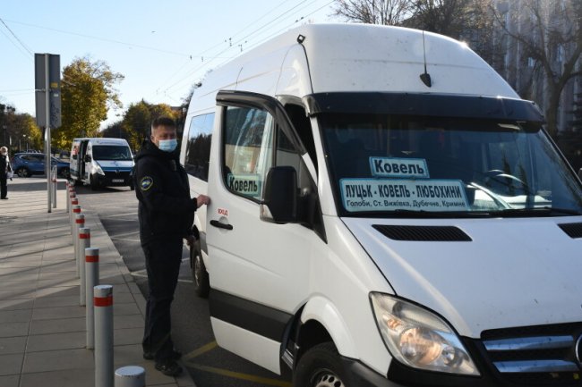 У Луцьку перевіряють приміські та міжміські маршрутки: у чому причина