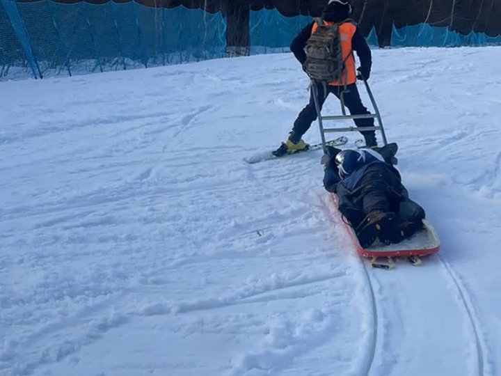 Лижник із Волині травмував ключицю на Красії