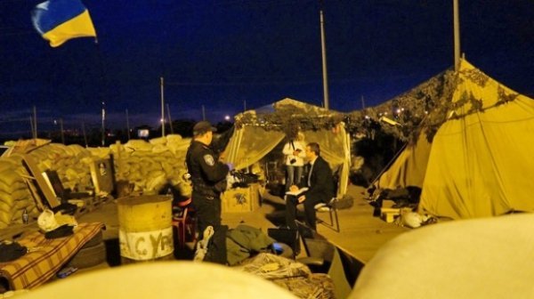 Під Одесою підірвали блокпост. ФОТО. ВІДЕО