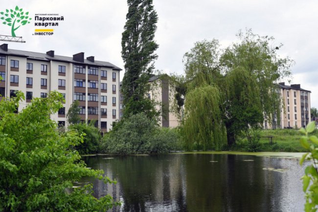 ЖК «Парковий квартал», який у Ковелі зводить «Інвестор», зазеленів. ФОТО