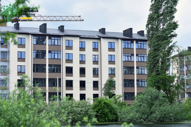 ЖК «Парковий квартал», який у Ковелі зводить «Інвестор», зазеленів. ФОТО