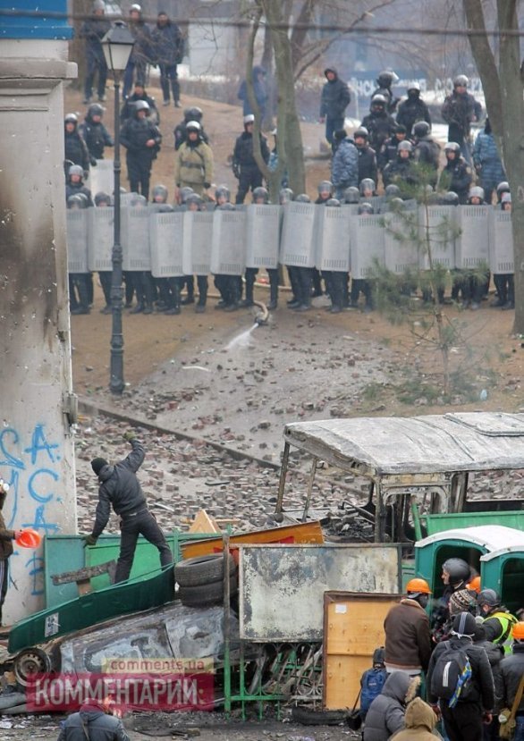 Київ: другий день заворушень. ФОТО