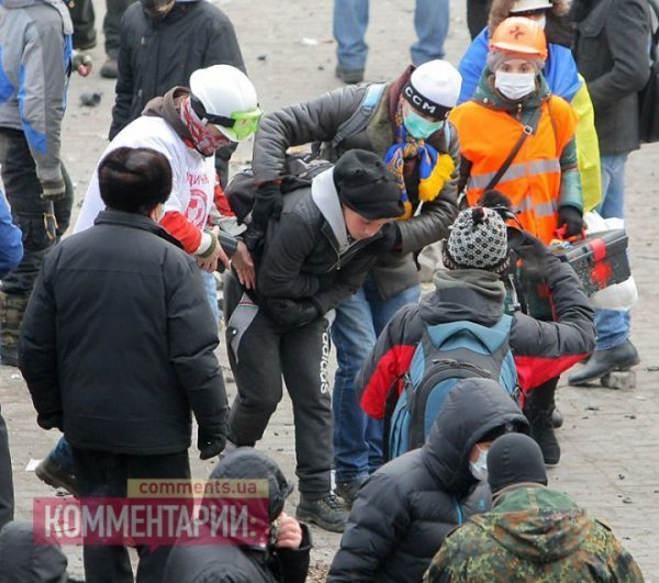 Київ: другий день заворушень. ФОТО
