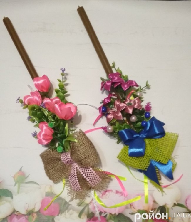 Вчителька з Волині виготовляє оригінальні пасхальні композиції