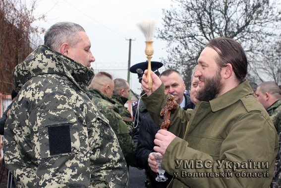Волинські правоохоронці вирушили в зону АТО. ФОТО. ВІДЕО