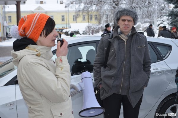 У Луцьку протестують через імпортні ліки. ФОТО