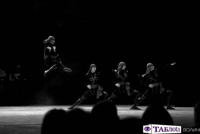 Легендарний балет «Сухішвілі» феєрично виступив у Луцьку. ФОТО