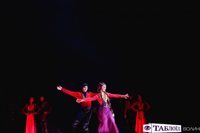 Легендарний балет «Сухішвілі» феєрично виступив у Луцьку. ФОТО