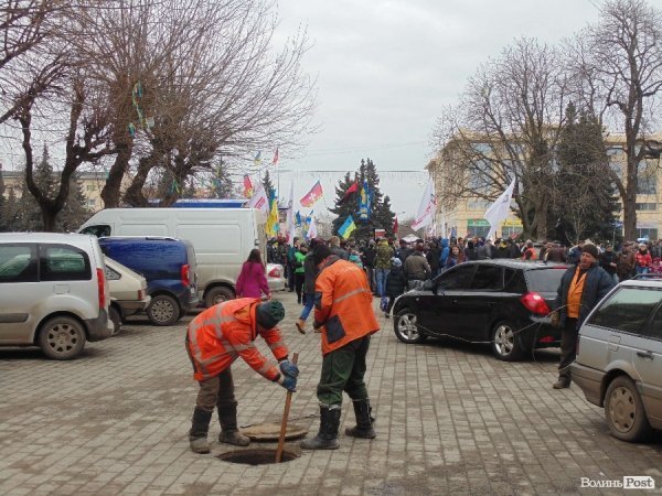 Як луцький Майдан «будив» район ДПЗ. ФОТО 