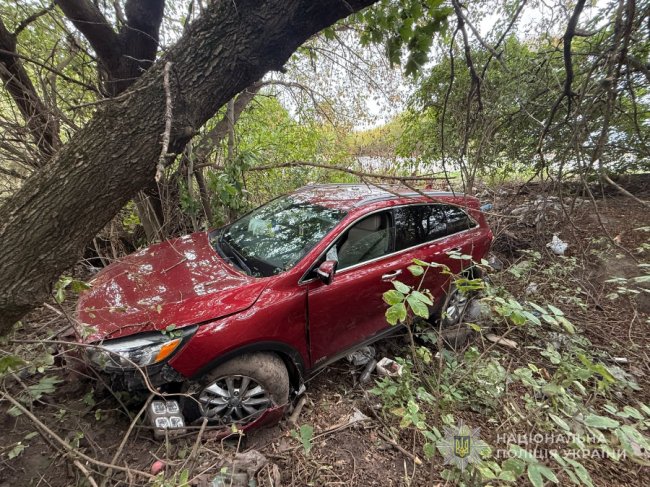 На Волині 14-річна водійка авто з'їхала у кювет: травмувались троє людей