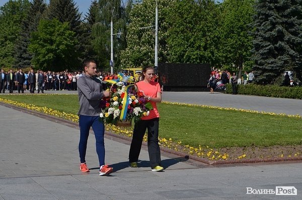 У Луцьку – легкоатлетична естафета. ФОТО