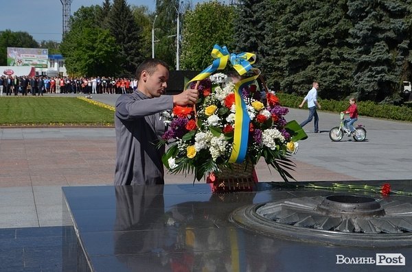 У Луцьку – легкоатлетична естафета. ФОТО