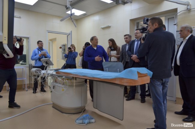 Волинська обласна лікарня – одна з найсучасніших в Україні: показали нове кардіообладнання. ФОТО