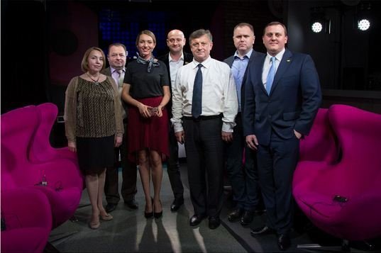 Як депутати Луцькради посварилися на телешоу. ВІДЕО