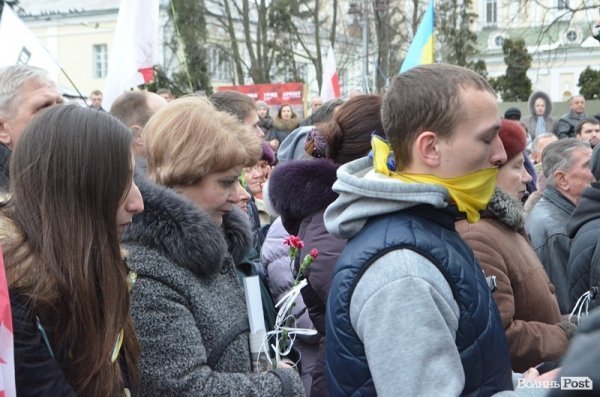 Майдан у Луцьку: Віче і хода на ДПЗ. ФОТО