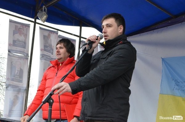 Майдан у Луцьку: Віче і хода на ДПЗ. ФОТО