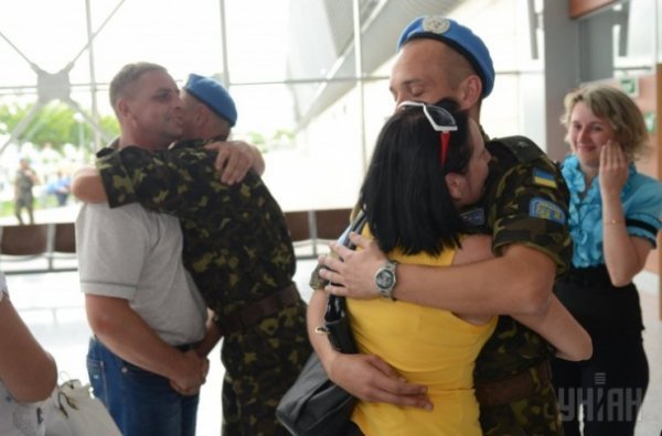 Українські  миротворців повернулися з Конго. ФОТО