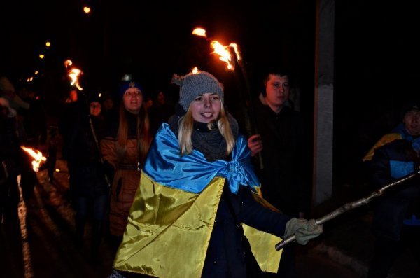 У Ківерцях - факельна хода. ФОТО