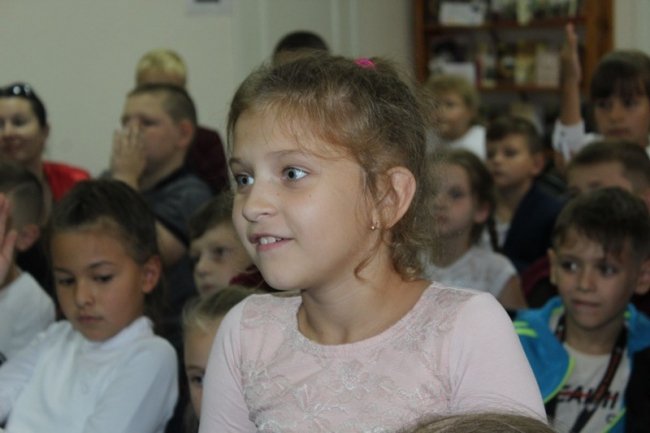 Львівська поетеса влаштувала для луцьких дітей літературний майстер-клас