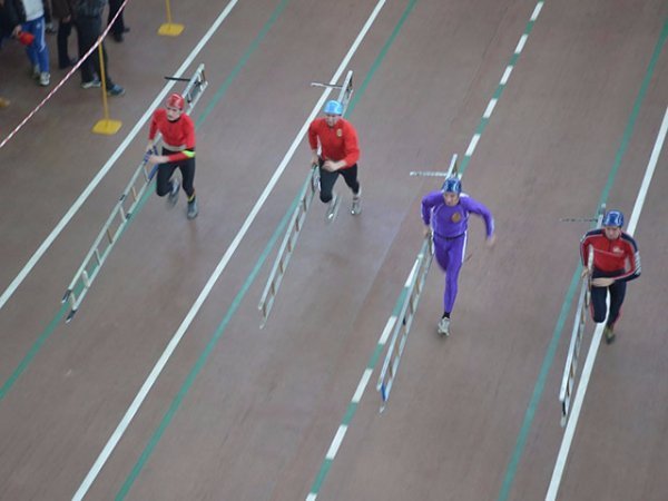 Волинські рятувальники беруть участь у Всеукраїнських змаганнях з пожежно-прикладного спорту. ФОТО