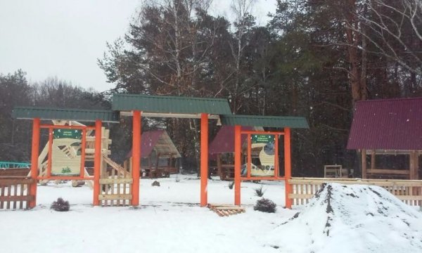 На Волині розтрощили рекреаційний пункт