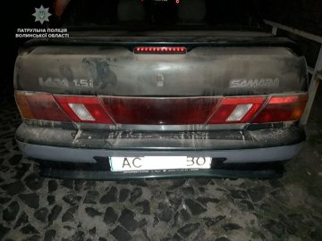 Міг накоїти біди: у Луцьку виявили п'янючого водія. ФОТО