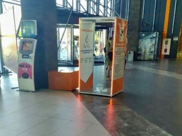 У «ПортCity» встановили дезінфекційні тунелі. ФОТО*