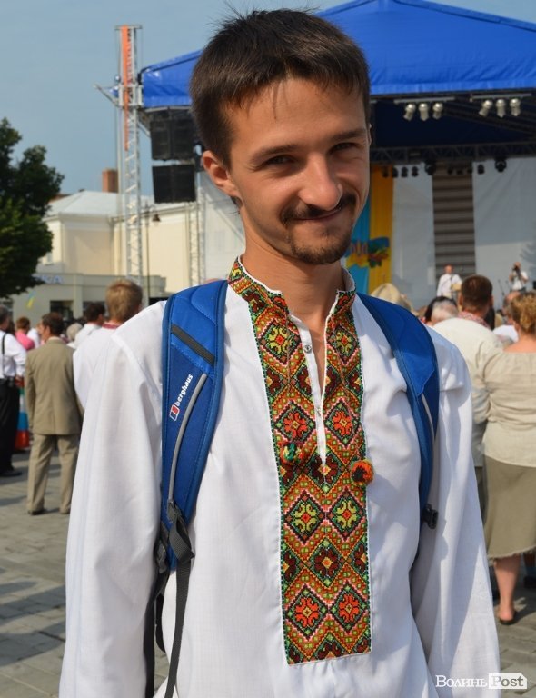 Актор та громадський активіст Дмитро Безвербний 