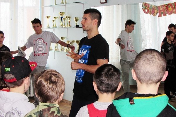 У Володимирі-Волинському провів майстер-клас іменитий танцюрист. ФОТО