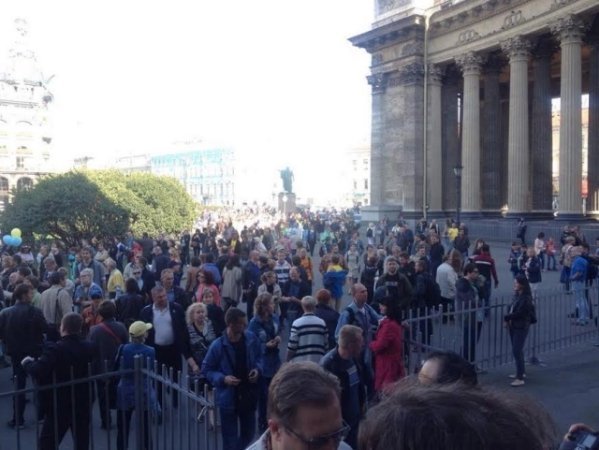 У Санкт-Петербурзі — марш проти російської агресії