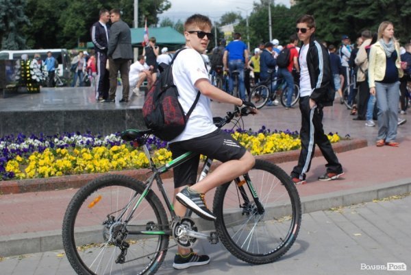 «Велоатлетичний» пробіг Луцьком. ФОТО