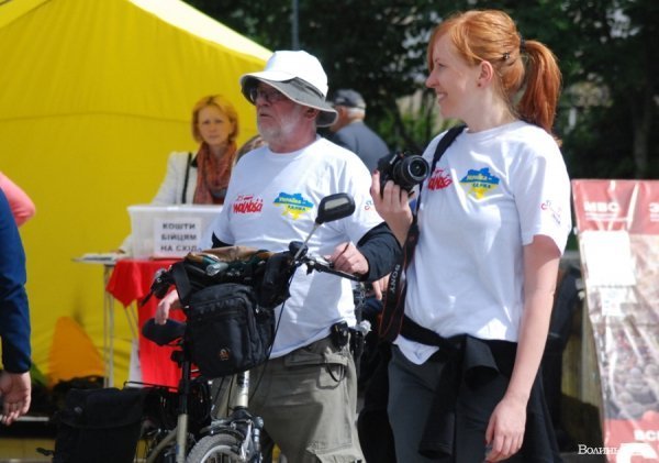 «Велоатлетичний» пробіг Луцьком. ФОТО