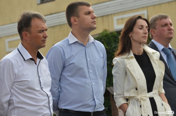 У Луцьку Яценюк нагородив бійців батальйону «Світязь». ФОТО