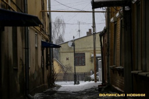 Луцьк у хуртовині. ФОТО