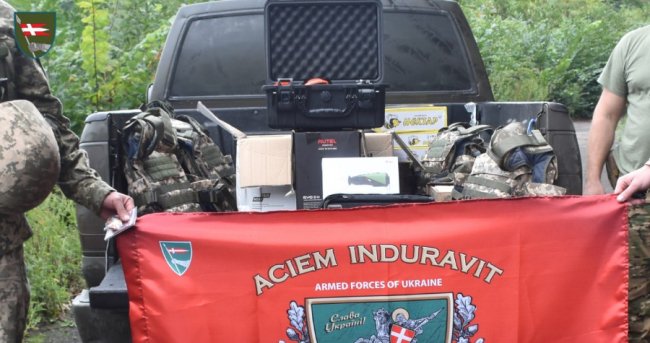 Артилеристам волинської бригади на передовій вручили нагороди. ФОТО