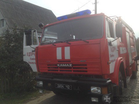 У селі на Волині через кормозапарник сталась пожежа