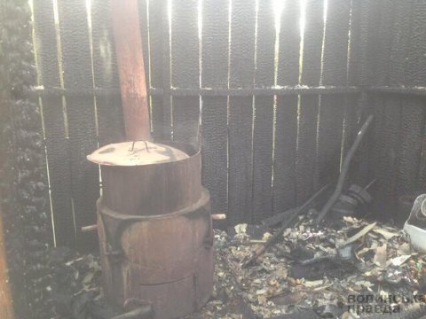 У селі на Волині через кормозапарник сталась пожежа