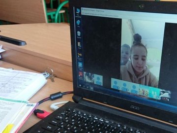 Як у луцькій школі відбувається онлайн-навчання під час карантину. ВІДЕО