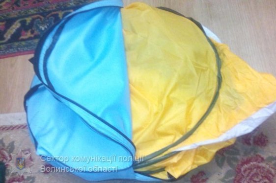 Ковельська поліція шукає власників викраденого туристичного спорядження. ФОТО