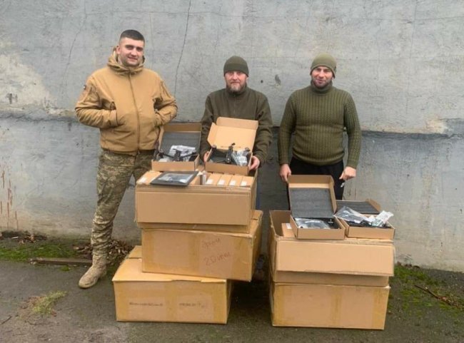 Волинські бійці на фронті отримали велику партію допомоги з Ковеля