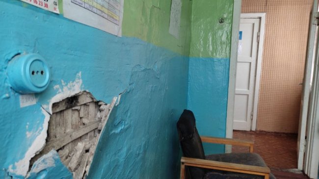 Пункт екстреної меддопомоги в селі Доросині