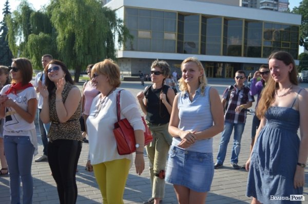 Як лучани святкували перемогу в туристичному конкурсі. ФОТО