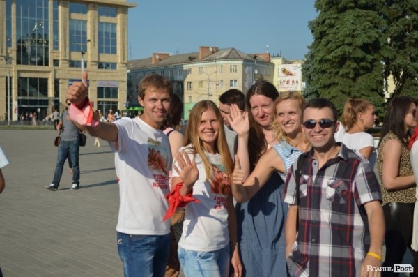 Як лучани святкували перемогу в туристичному конкурсі. ФОТО