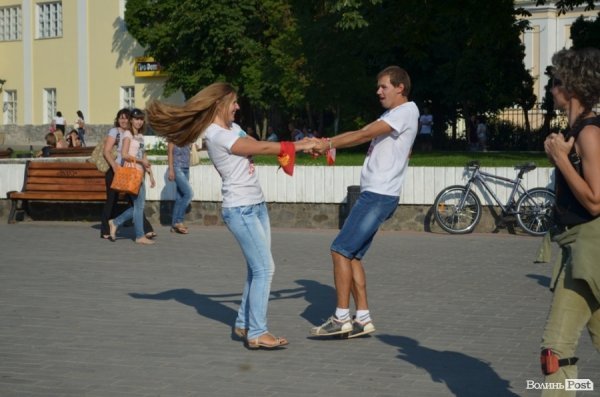 Як лучани святкували перемогу в туристичному конкурсі. ФОТО