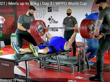 Волинський пауерліфтер завоював срібло і бронзу на Кубку світу у Великобританії