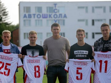 «Волинь» представила нових футболістів. ФОТО