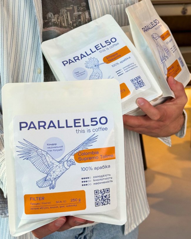 Волинський медійник Богдан Коваль презентував власний бренд кави PARALLEL50 this is coffee. ФОТО