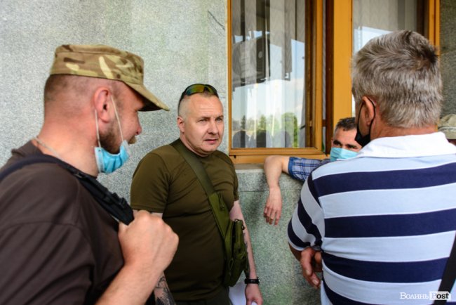 Як ветерани АТО ходили на розмову до Погуляйка. ФОТОРЕПОРТАЖ