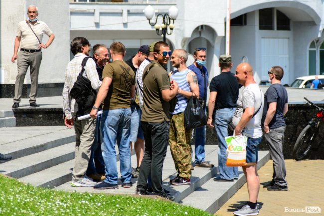 Як ветерани АТО ходили на розмову до Погуляйка. ФОТОРЕПОРТАЖ