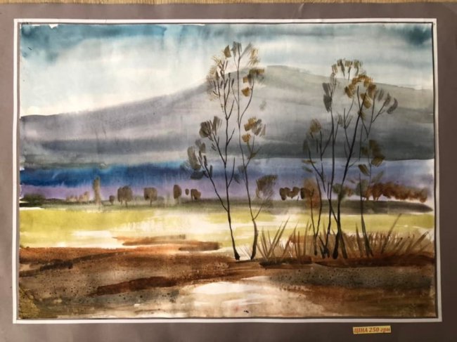 Кошти підуть на ЗСУ: у Володимирі юні художники продають свої роботи, аби наблизити перемогу